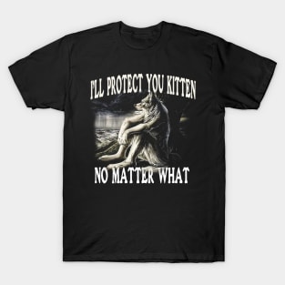 Wolf Ripping Shirt Meme Funny Shirt, Oddly Specific, Literally Me, Gift for Best Friend, Offensive Gifts shirts, Alpha Wolf, Werewolf T-Shirt